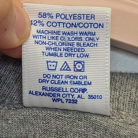 Vintage Santa Cruz University Slugs Mascot Russell Athletic Grey T-Shirt XXL - Picture 12 of 14